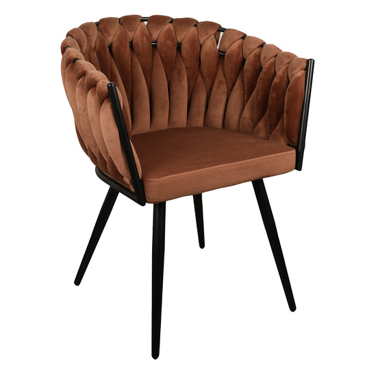 Wave chair copper (set van 2)