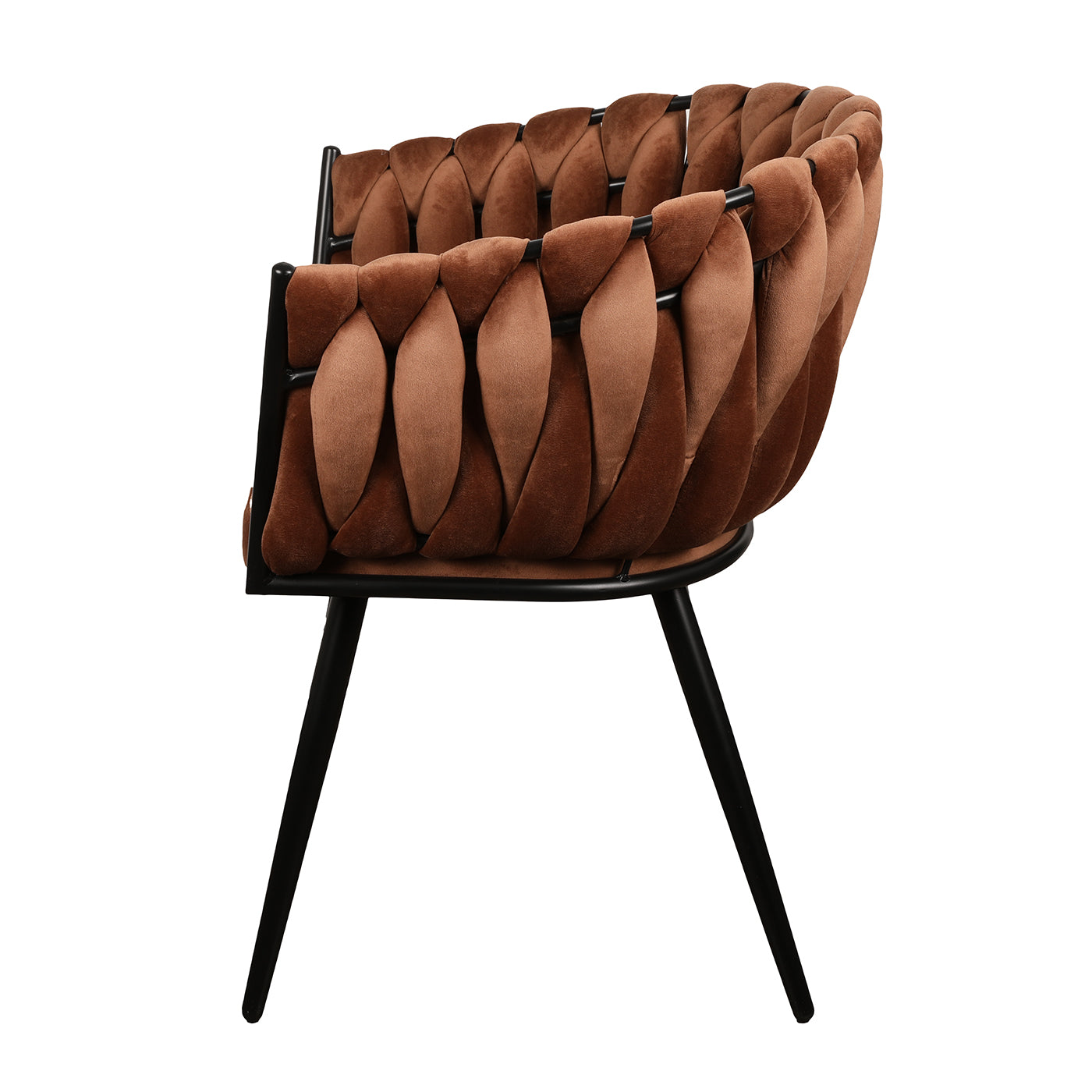 Wave chair copper (set van 2)