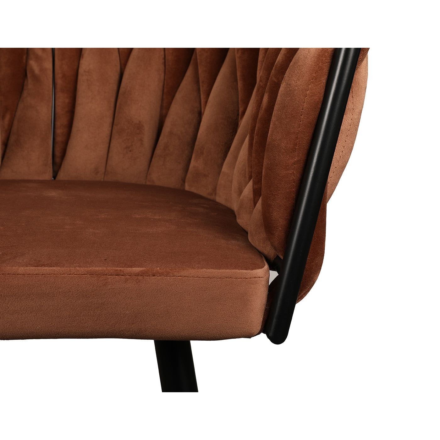 Wave chair copper (set van 2)