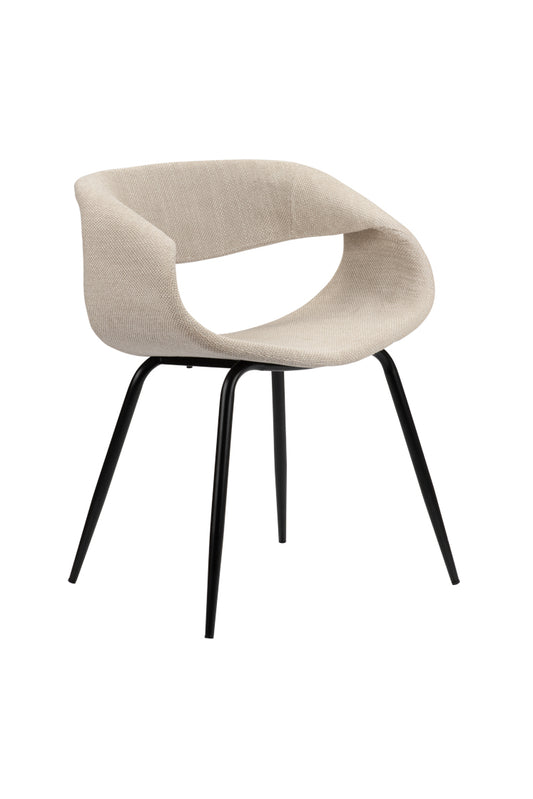 Whale Chair Beige (set van 2)