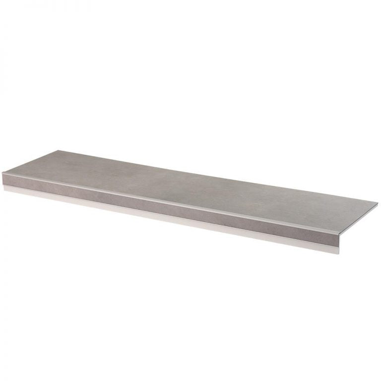 Overzettrede PVC light grey 4 stuks